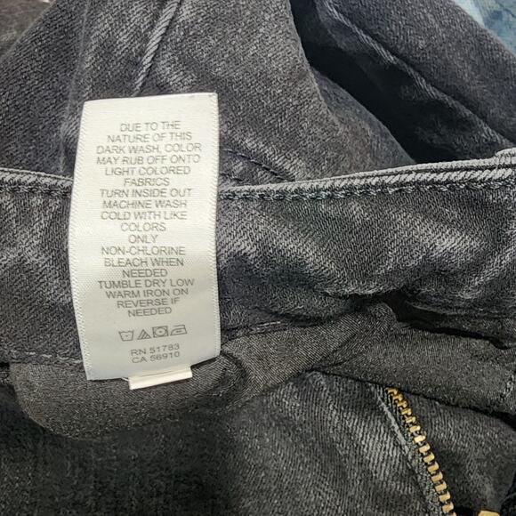 m jeans by Maurices Mid Rise Curvy Straight Black Size 16W Short - Picture 8 of 11